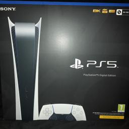 hi I'm selling my PlayStation 5 that's only couple Months Old Due Upgrading To a PC & Would like to make Some money back from doing so

Quick Sale

SERIOUS PEOPLE ONLY PLS thanks