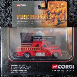 £6.00 Each Various Corgi Fire Heroes
Pre-loved as new
Corgi Showcase Collection Fire Heroes
Price plus postage if needed