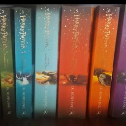 Full collection of Harry Potter books. £3 each or £15 for the full set