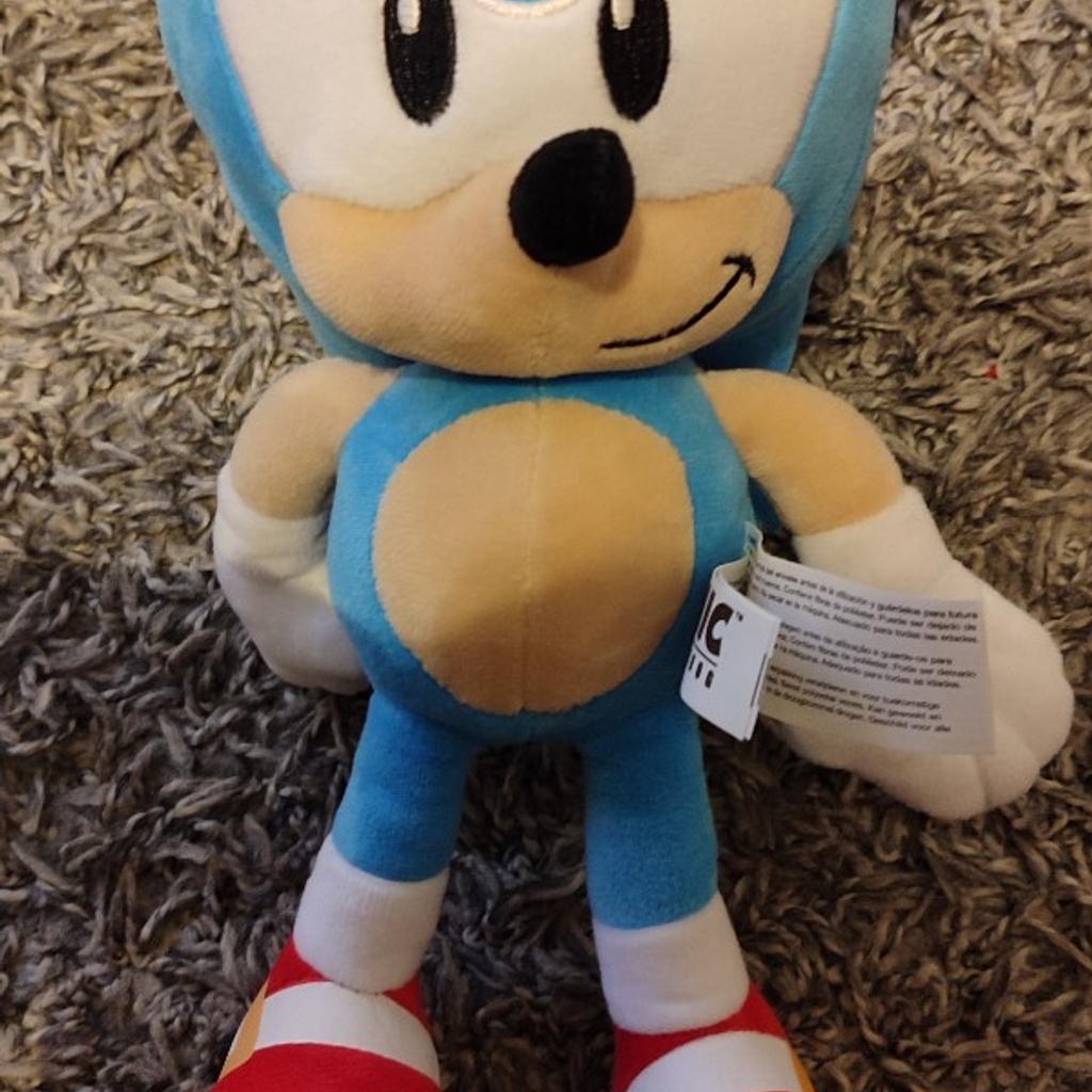 Verkaufe ein neuen Sonic Plüschfigur ca. 30cm