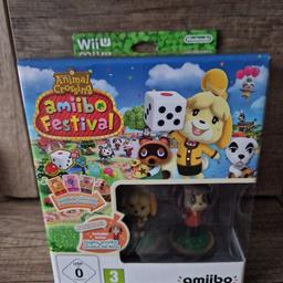 Verkaufe hier das Spiel Animal Crossing Amiibo Festival für die Nintendo Wii U - das Spiel ist noch OVP. Die 3 Karten sind nicht mit dabei.

Preis zzgl. Wunschversand

Es handelt sich um ein Privatverkauf, keine Gewährleistung und Rücknahme.