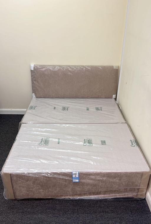 Buy & Sell South Yorkshire Rotherham - Photos for King mink chenille divan base and headboard