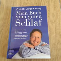 Ich verkaufe das sehr guterhaltenen Buch
"Mein Buch vom guten Schlaf "
Prof. Dr. Jürgen Zulley
Gebundene Ausgabe