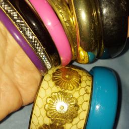 9 bangles used, collection bb2
