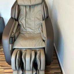 Great condition. comfortable massage chair. Bought it new but now selling to make space as not used much. These are priced at £5000. Collection only. 