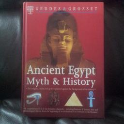 ANCIENT EGYPT, MYTH AND HISTORY. HARDBACK BOOK. (CASH ON COLLECTION ONLY, FROM CLEVELEYS).