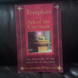 THE TEMPLARS AND THE ARK OF THE COVENANT - THE DISCOVERY OF THE TREASURE OF SOLOMON. PAPERBACK BOOK. (CASH ON COLLECTION ONLY, FROM CLEVELEYS).