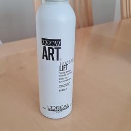 verkaufe von Loreal Tecni.Art Volume Lift Spray mousse, Anwendung ins feuchte u. trockene Haar, für mehr Volumen