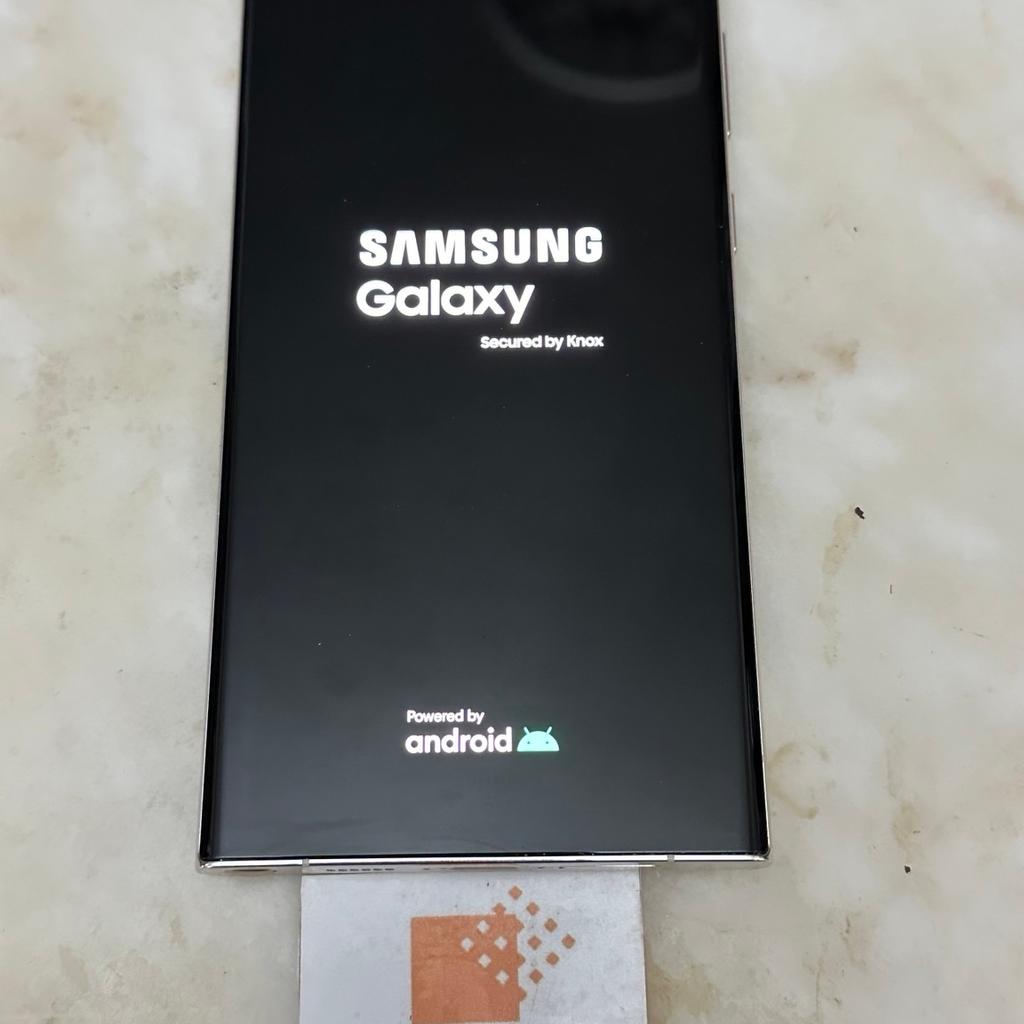 Samsung Galaxy S23 Ultra 5G 256Gb in Cream. Open to all networks and in good condition. It comes boxed with a charging lead. 6 months warranty.
DISCOUNT PRICE £595.
Collection only from the shop in Ashton-in-Makerfield. Thanks.