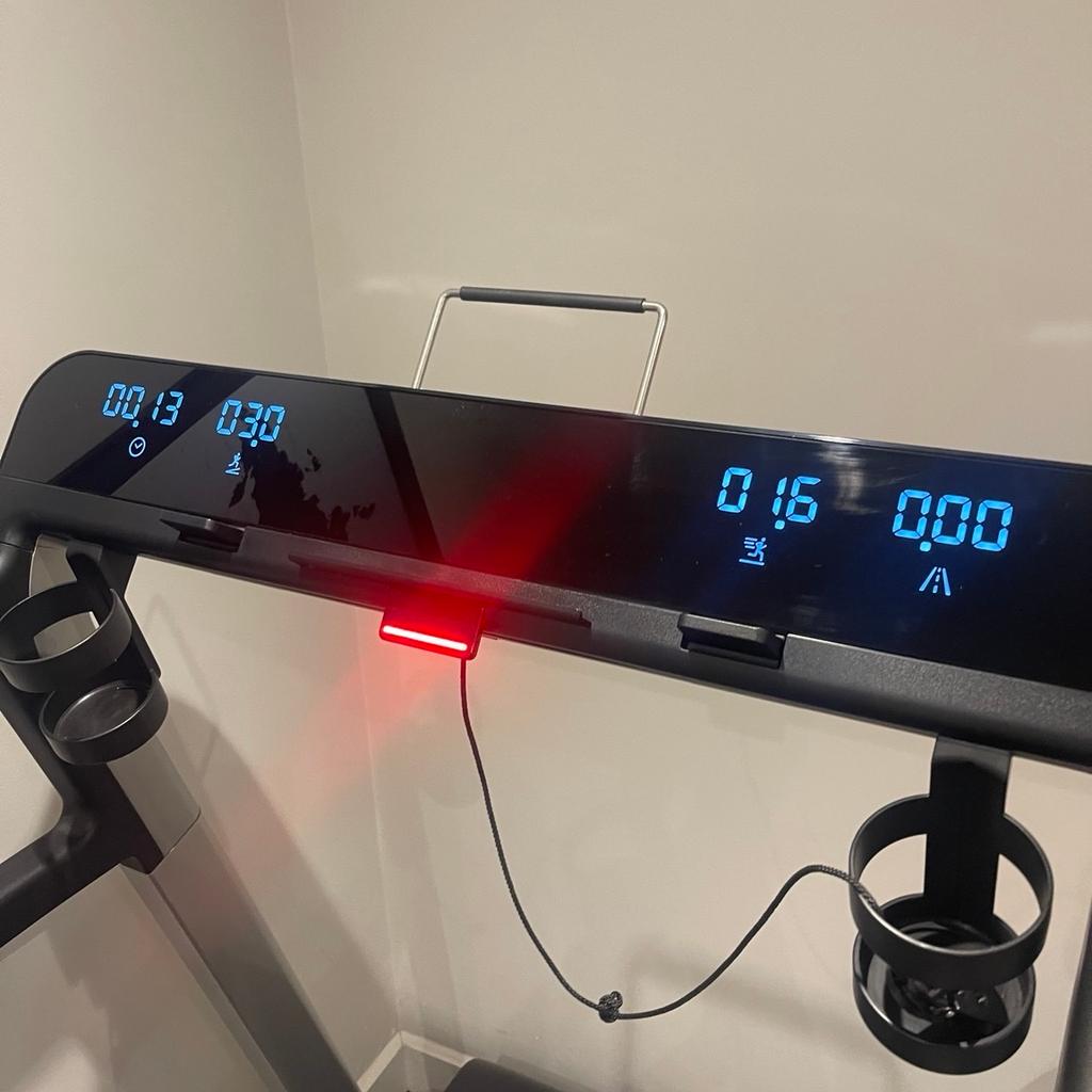 Pretty much new Technogym treadmill running or walking machine. Bought in Covid but left the country a few weeks later so never really used this machine. Now moving so looking to sell - retail price £3450