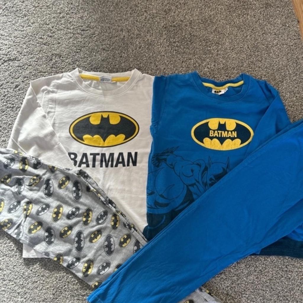 Boys Batman pyjamas
Both age 8-9
From a smoke and pet free home