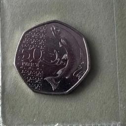 In Hand - 2023 Definitive Atlantic Salmon 50p Coins from Full Sealed Bag -Dispatched with Royal Mail Tracked 48

Only 50000 minted next lowest British coin making it second coin under Kew garden
Kew Garden worth £150.00
This coin with be worth loads too , don’t miss out