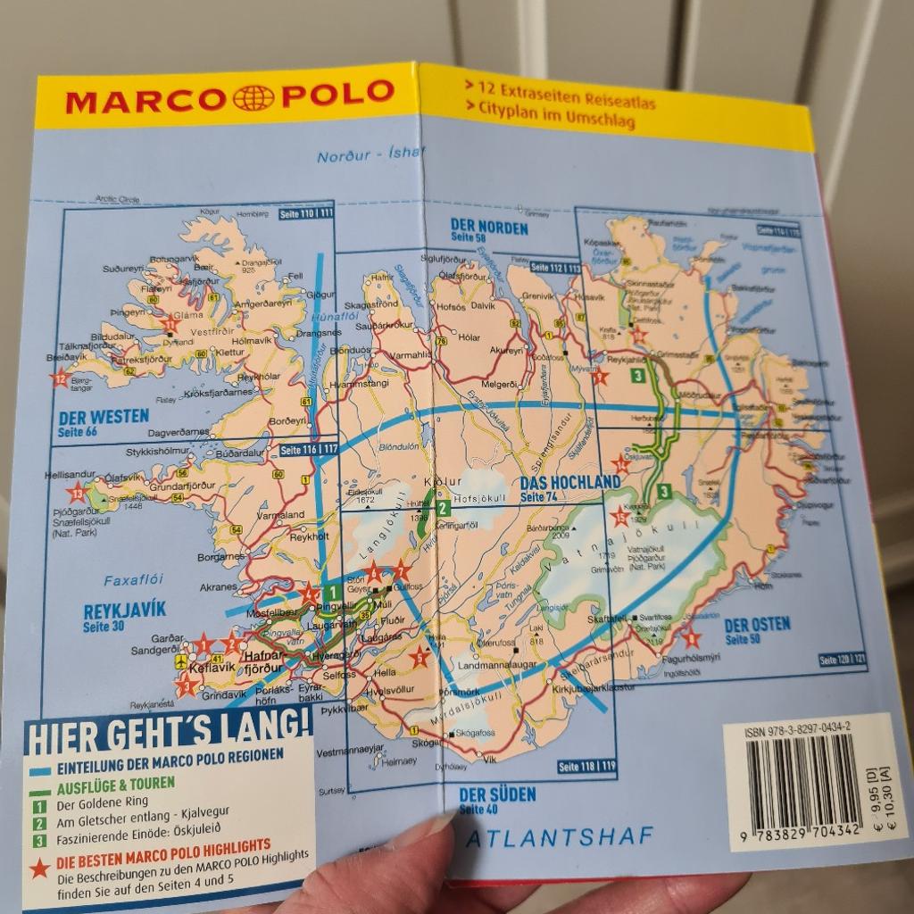 Verkaufe Marco Polo Reiseführer Island
Guter Zustand mit Karte hinten
2010
128 Seiten

Vielleicht gefällt Ihnen noch etwas von meinen weiteren Anzeigen. Ich stelle gerne ein Paket zusammen.

Der Verkauf erfolgt unter Ausschluss jeglicher Gewährleistung.