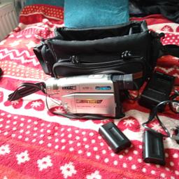 Camcorder Panasonic vz10 two batterys charger bag it only does video all working and it good condition pick up only from b21