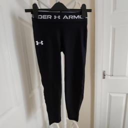 Breeches “Under Armour”

 Fitted Cut

Black/White Colour

New With Tags

Fitted Coupe ajustée.

Actual size: cm

Length: 67 cm measurements from hips front

Length: 69 cm measurements from hips back

Length: 68 cm from hips side

Volume waist: 60 cm - 70 cm

Volume hips: 65 cm - 70 cm

Size: M, 9 – 10 Years,137-146
 ( YM/JM/M/RM/Kind M )

Body: 86 % Polyester
 14 % Elastane

Lower Leg Panels: 90 % Nylon
 10 % Elastane

Exclusive of Decoration

Made in Mexico

Retail Price £ 24.99
