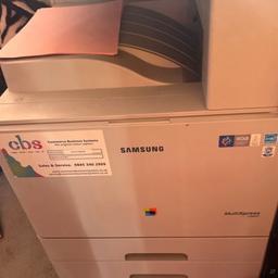 Samsung Multixpress C9201 in Excellent condition-Cash on collection from LS10 3QD 
Copy/Print/Scan/Fax
USB
Included 10 top A3 paper

Very heavy