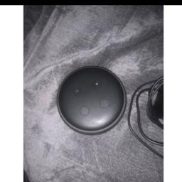 Amazon Alexa echo dot.
Barley used, works perfectly fine
Comes with charger.
NOT FREE: SEND ANY OFFERS.
COLLECTION