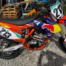 KTM 350 2015. Fresh as they come new chain sprockets, new snap back leavers fork seals done new clutch timing chain an vaulves. £2700 Ono