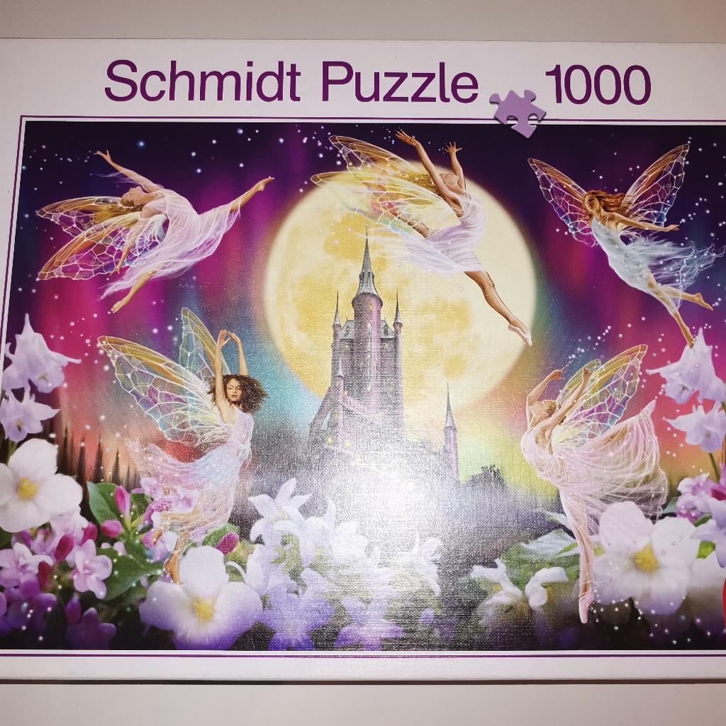 Ich verkaufe hier ein 1000 Teile Puzzle von Schmidt

Motiv: Sommernachtstraum

Es ist vollständig.

Bei Fragen können Sie sich gerne melden.

Versand ist gegen Aufpreis möglich.

Privatverkauf, keine Garantie, Gewährleistung oder Rücknahme.