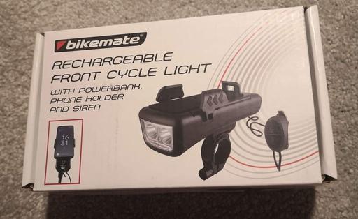 Buy & Sell Lancashire West Lancashire - Photos for New rechargeable front cycle light