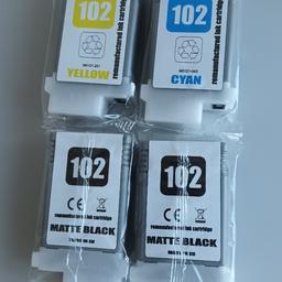 2x schwarz
1x gelb
1x blau

Passend für den Canon Plotter IPF 750
 
Keine original Patronen von HP ,passen aber trotzdem