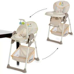 Super praktisch!

Wir hatten vor allem die Babyschale im Einsatz..

- mit Mobile
- Stuhl zusammenklappbar (siehe Foto)
- Sitz/Schale kann auch abgesenkt werden (siehe Foto)
- Bei Schale und Sitz Lehne verstellbar!
- Fach unterhalb für Lätzchen, Spielzeug usw.
(Eine Lasche gerissen - wurde genäht)
- bei Bedarf kann man ein Tischchen montieren.

Alles frisch gewaschen!!

Selbstabholung in Innerbraz bzw. nach Vereinbarung bis Bludenz möglich.

Privatverkauf! Keine Garantie oder Rücknahme.