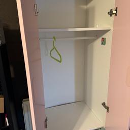 Ikea wardrobe suitable for child’s room/ nursery.  Door and drawer fronts can be changed with other ikea products if needed. Great condition. Collection from Waltham Forest