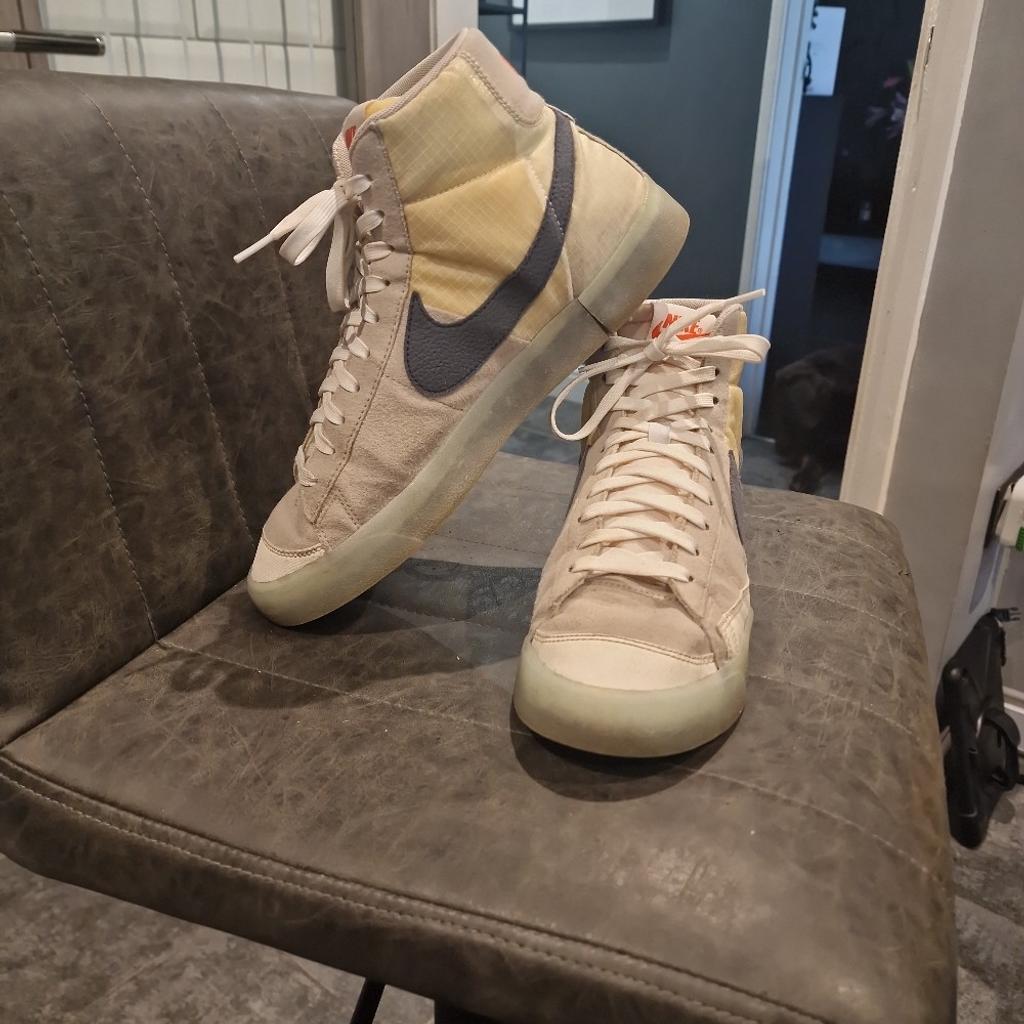 as pictures. size 8.5 nike blazers. good condition. no longer wear