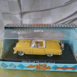 motor wax toys.  American graffiti 1956 ford thunderbird. 1/43 .  never been out of box . can post at cost or collection from sedgley Dudley.   open to offers