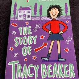 Immerse yourself in the captivating world of Tracy Beaker with this paperback edition of the beloved novel by Jacqueline Wilson. Written in English, this book is sure to delight fans of the series and newcomers alike. With its charmingly illustrated cover and easy-to-read format, this book is a must-have addition to any book lover's collection.

Experience the story of Tracy Beaker as she navigates life in a children's home, forming friendships and learning important life lessons along the way. With its engaging plot, relatable characters, and heartwarming themes, this book is a true gem. Don't miss out on the chance to own this wonderful piece of literature.

Just been sat in the kids bedroom
