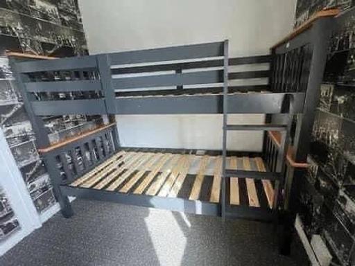 Buy & Sell South Yorkshire Rotherham - Photos for Neptune grey/oak bunk bed frame