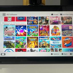 Nintendo Switch V1 with 65 games preloaded

The switch is in great condition.

Comes with:
Modded Nintendo Switch
512 GB sd card

With Docking station,power cable and HDMI cable and Joycon grip.

Any question please inbox me.

Collection only