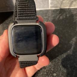 Fitbit smart watch for sale selling as upgraded to a new smart watch any questions please ask away