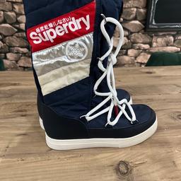 Superdry Chamonix Snow Boots. Womens UK 5 - like new used once