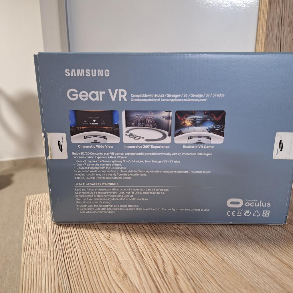Verkaufe meine kaum benutzte VR-Brille von Samsung!

Funktioniert einwandfrei!

inkl. 5€ Versand

Liebe Grüße Andre
