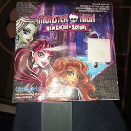 Monster High New Ghoul in School - very good condition
PLEASE NOTE - This is game cart and book only as the picture come of the cart

Buy with Confidence - Trusted UK seller

£10 postage is available

cash on collection or bank transfer only

I don't accept PayPal