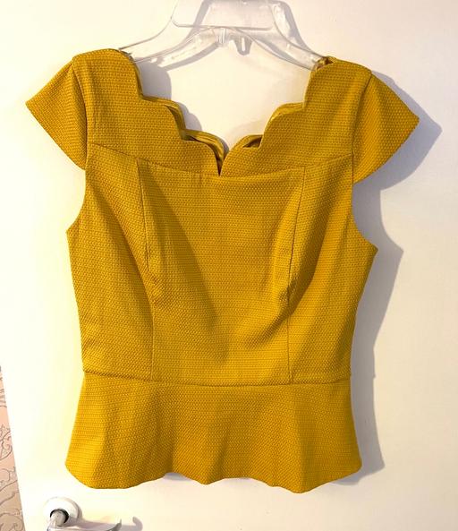 Buy & Sell South West London West Brompton - South West London - Photos for Review Arinda Peplum Top Blouse Size Uk 10