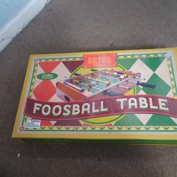 Foosball table. never been used