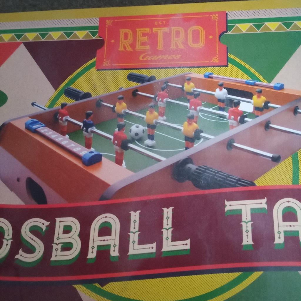 Foosball table. never been used