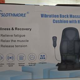 Vibration Massageauflage für jeden Sitz oder Stuhl geeignet. Ist auch im Liegen oder für Autos mit passendem Anschluss verwendbar. Beruhigende Massage mit Vibration, keine schmerzhafte Knetfunktion

