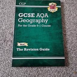 GCSE geography revision guide 

Brand new unused