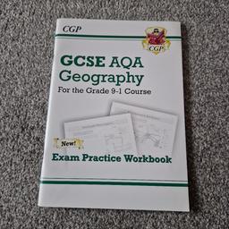 GCSE AQA Geography 
Exam practise workbook

Brand new unused