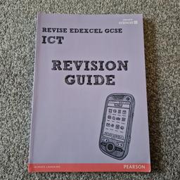 Edexcel Gcse revision  guide 
ICT

Like new hardly used