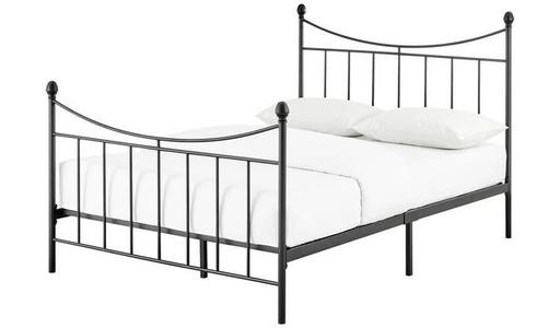 Buy & Sell Warwickshire Warwick - Photos for Clara Double Metal Bed Frame - Black