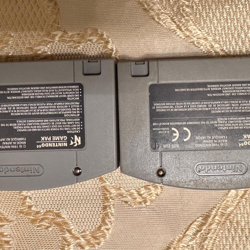 Verkaufe Nintendo 64 Spiele
Normale Gebrauchsspuren außen
Funktionsfähig

Privatverkauf
