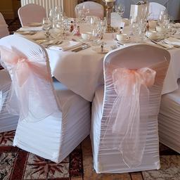 Organza pink chair sashes perfect to decorate the chairs on your wedding, birthday or anniversary.
check my other listings 