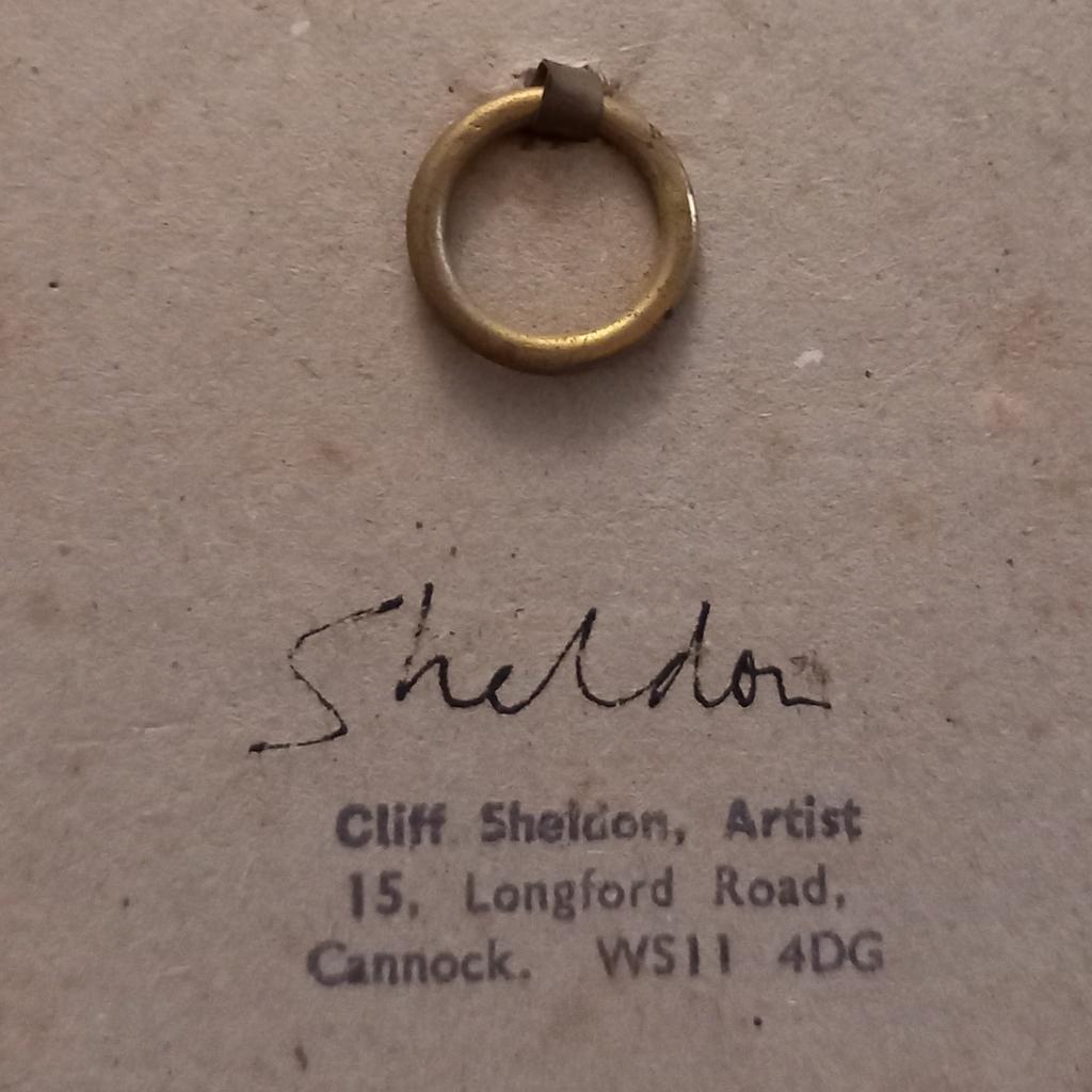 cliff sheldon cannock watercolour paintings
2 minature original signed watercolour paintings. Both 4x4 inch.in great condition see images for details. Combined post available.