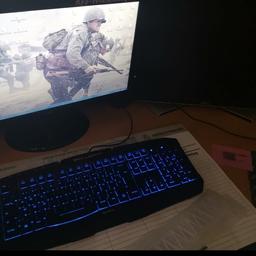 Verkaufe gaming PC set mit Maus Tastatur Bildschirm