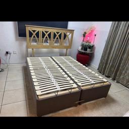 brand new dreams divan king size bed with headboard.
Extra paid to get sleepmotion. both sides have seperate controls to adjust according to your comfort.