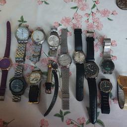 Alte Armbanduhr
13 Stück zusammen zu verkaufen.
Batterie 🔋 ist leer ...

Keine Garantie keine rücknahme da privat verkauf. Versand möglich kosten drängt der Käufer.